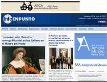 Tablet Screenshot of infoenpunto.com